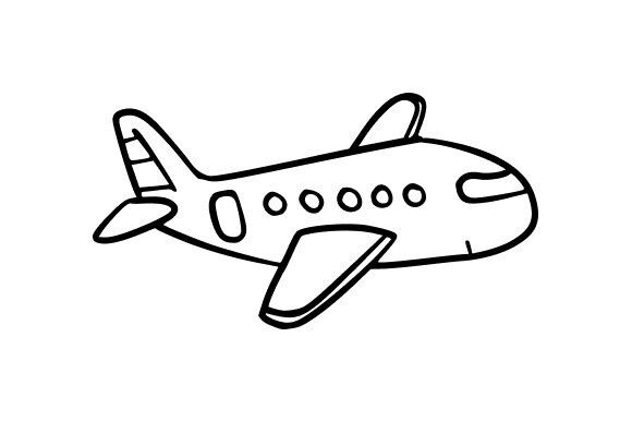 Airplane in Flight: A Versatile Design Asset for Modern Creatives