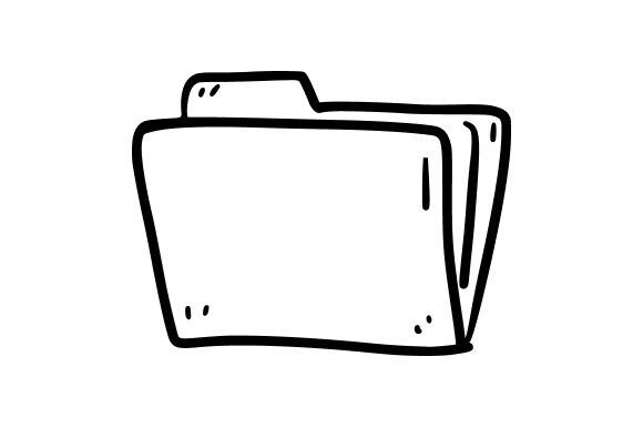 File Folder Outline